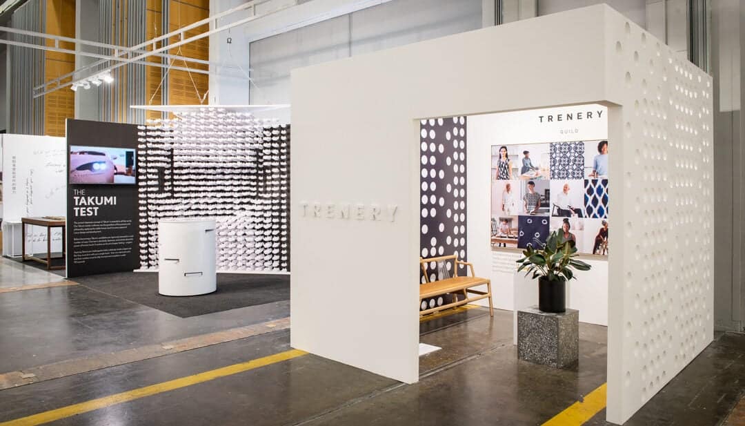 Trenery exhibition stand by Booth Exhibits UK