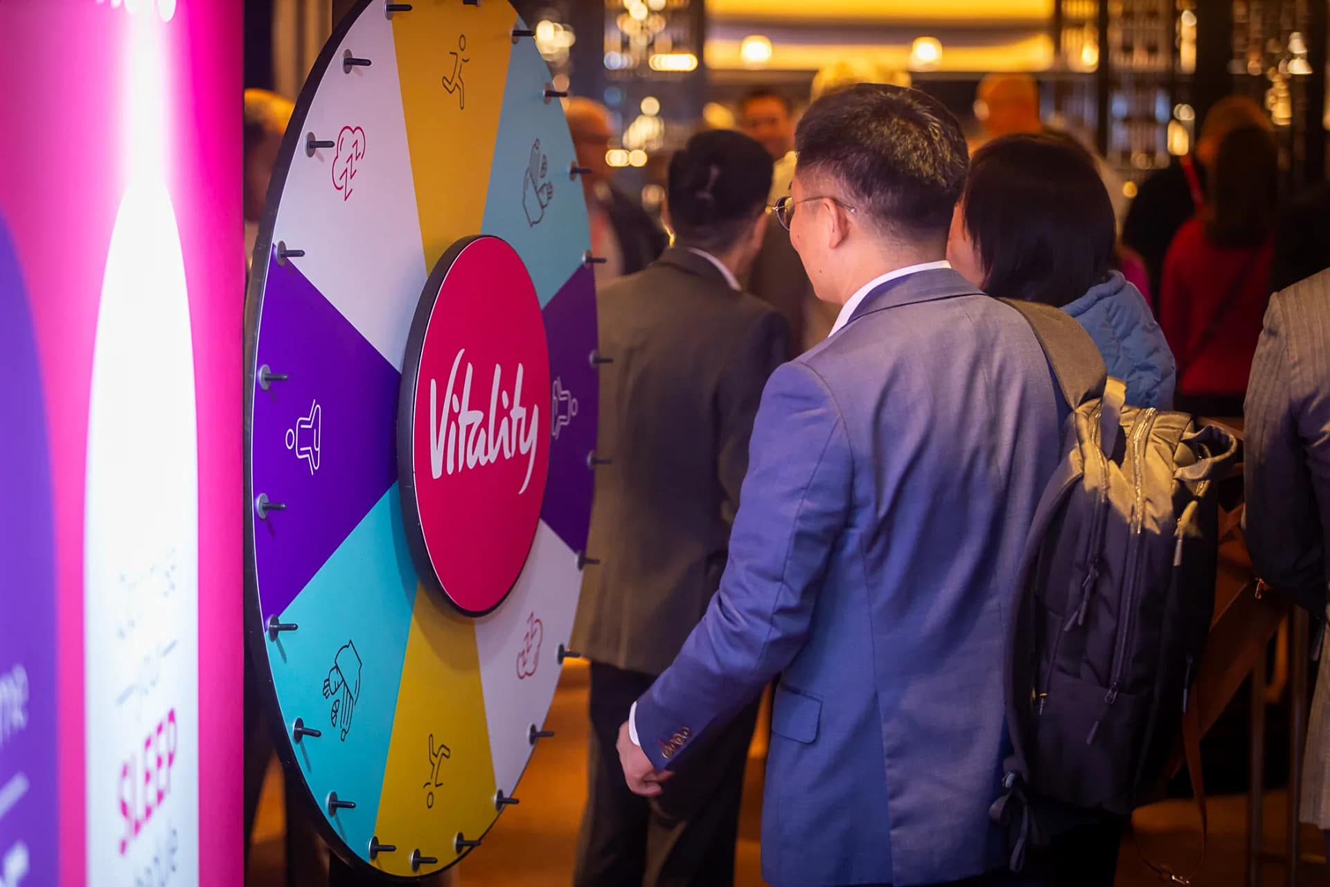 Vitality exhibition stand by Booth Exhibits UK — photo 1