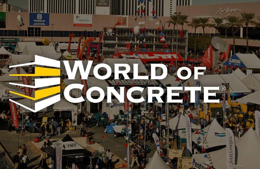 World of Concrete Las Vegas logo.